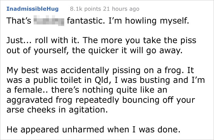 Guy Accidentally Sat On A Toilet With A Huntsman Spider In It, Says He Was Assaulted By 'World's Smallest Sexual Predator"