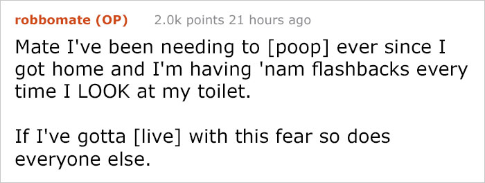 Guy Accidentally Sat On A Toilet With A Huntsman Spider In It, Says He Was Assaulted By 'World's Smallest Sexual Predator" Guy Accidentally Sat On A Toilet With A Huntsman Spider In It, Says He Was Assaulted By 'World's Smallest Sexual Predator"