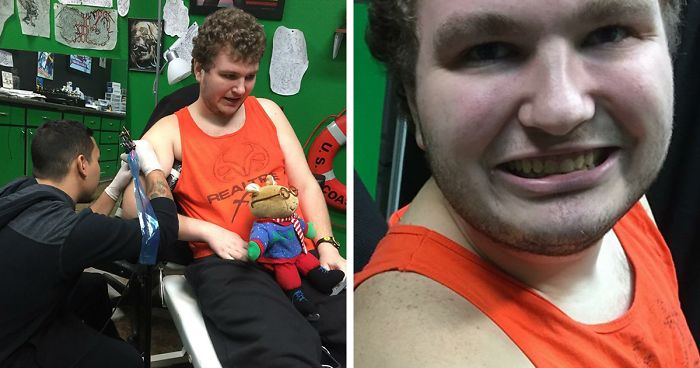 Autistic Man Finally Gets Dream Tattoo Even After More Than A Few Shops Refuse To Tattoo Him