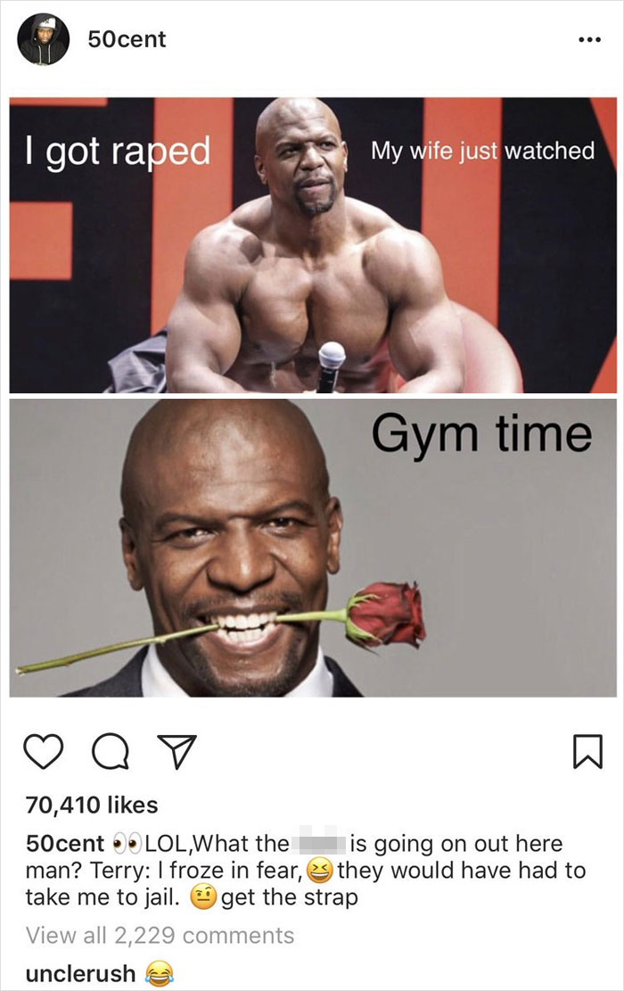 Celebrities Mock Terry Crews Sexual Assault Claims Because He's Too Strong To Get Assaulted, He Shuts Them Down