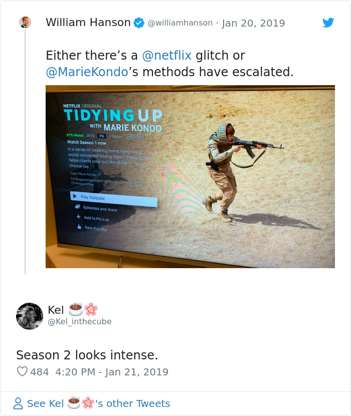 12 Of The Funniest Reactions To Netflix's Unfortunate Mistake With Marie Kondo's Pic - Even Chrissy Teigen Responds
