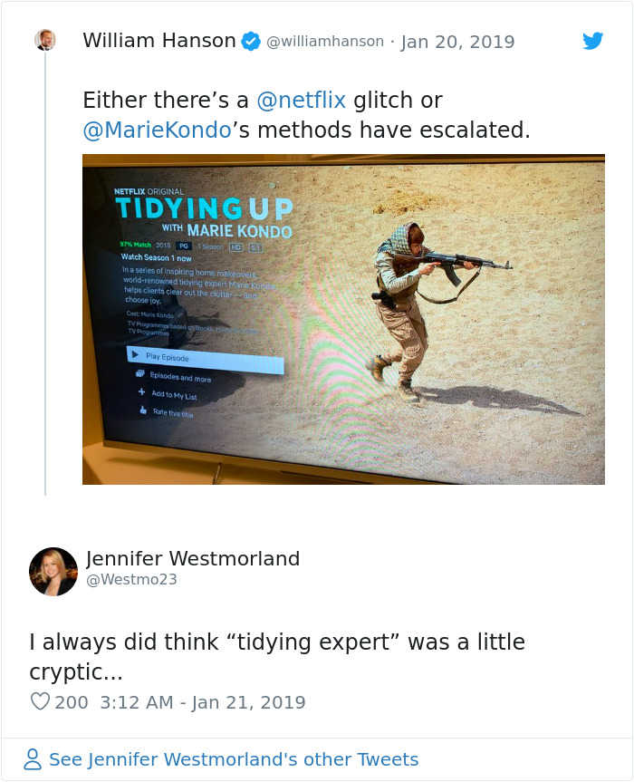12 Of The Funniest Reactions To Netflix's Unfortunate Mistake With Marie Kondo's Pic - Even Chrissy Teigen Responds