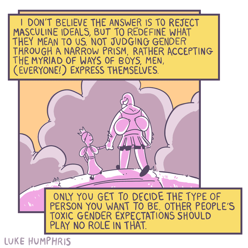 Powerful Comic Reveals The Unspoken Struggles Men Face Almost Everyday And Are Too Afraid To Speak About