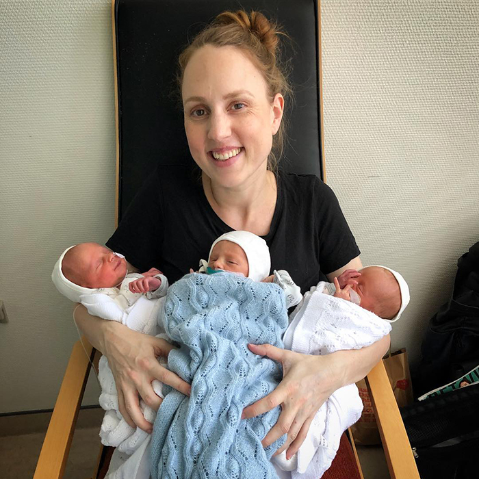 Woman Who Stunned The World With Her Huge Baby Belly, Shows What Giving Birth To Triplets Does To Your Body