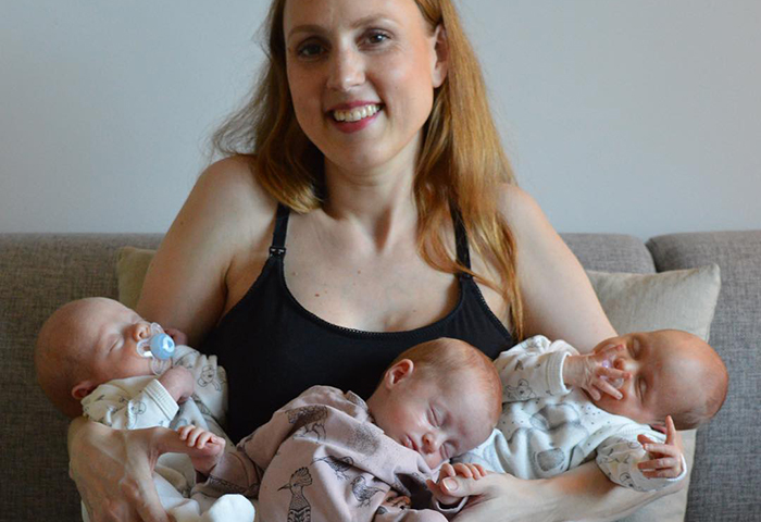 Woman Who Stunned The World With Her Huge Baby Belly, Shows What Giving Birth To Triplets Does To Your Body