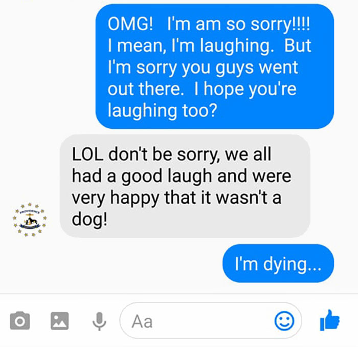 Someone Calls Police About A Dead Dog, Dies From Laughter After They Write Back Someone Calls Police About A Dead Dog, Dies From Laughter After They Write Back
