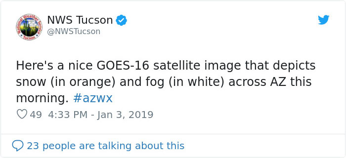 Snow Falls In Arizona Desert And The Pictures Are Chilling Snow Falls In Arizona Desert And The Pictures Are Chilling