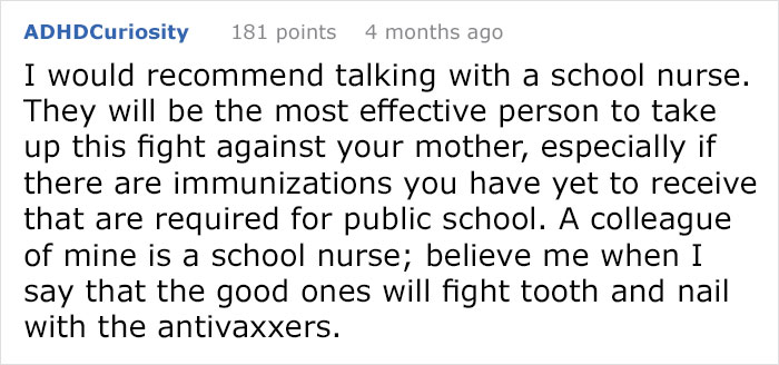 Kid Asks How To Get Vaccinated Without Parents' Consent, And Replies Show How Messed Up Our Society Is Kid Asks How To Get Vaccinated Without Parents' Consent, And Replies Show How Messed Up Our Society Is