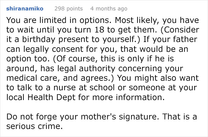 Kid Asks How To Get Vaccinated Without Parents' Consent, And Replies Show How Messed Up Our Society Is