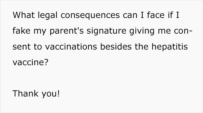 Kid Asks How To Get Vaccinated Without Parents' Consent, And Replies Show How Messed Up Our Society Is