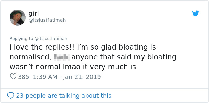 After This Woman Shared A Picture Of Her 'Food Baby', People Joined To Support Her