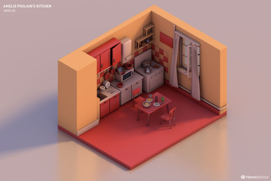 Amélie Poulain’s Kitchen (Amélie)