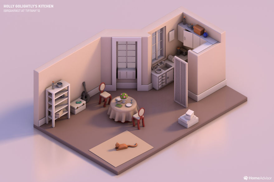 Holly Golightly’s Kitchen (Breakfast At Tiffany’s)