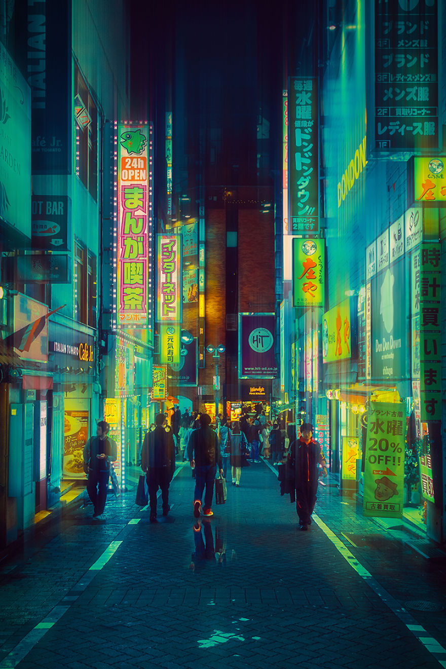 25 Photos From My Trip In The Surreal Tokyo At Night