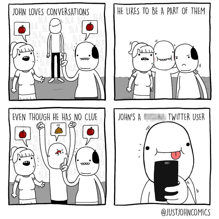 Meddling In A Conversa-John