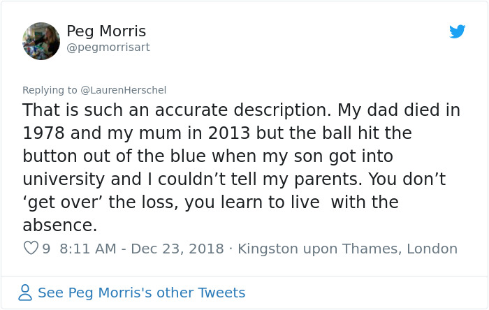 Woman Shares The "Ball In The Box" Analogy Her Doctor Taught Her To Help Deal With Grief Woman Shares The "Ball In The Box" Analogy Her Doctor Taught Her To Help Deal With Grief