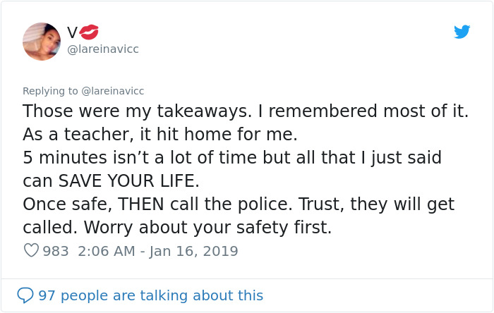 "Don't Get Under The Table:" Teacher Shares Tips On Staying Alive If An Active Shooter Is Nearby "Don't Get Under The Table:" Teacher Shares Tips On Staying Alive If An Active Shooter Is Nearby