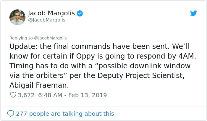 People Post Heartwarming Tributes To NASA's Rover Opportunity Which Stopped Working After 15 Years On Mars People Post Heartwarming Tributes To NASA's Rover Opportunity Which Stopped Working After 15 Years On Mars