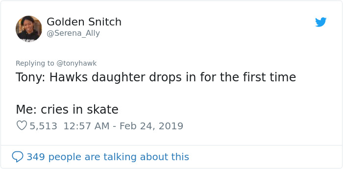 Tony Hawk's Daughter Overcoming Her Fear In Real Time Tony Hawk's Daughter Overcoming Her Fear In Real Time