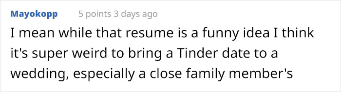 Girl Asks Guy For A Formal Resume To Go To A Wedding With Her As A Joke, He Delivers Girl Asks Guy For A Formal Resume To Go To A Wedding With Her As A Joke, He Delivers