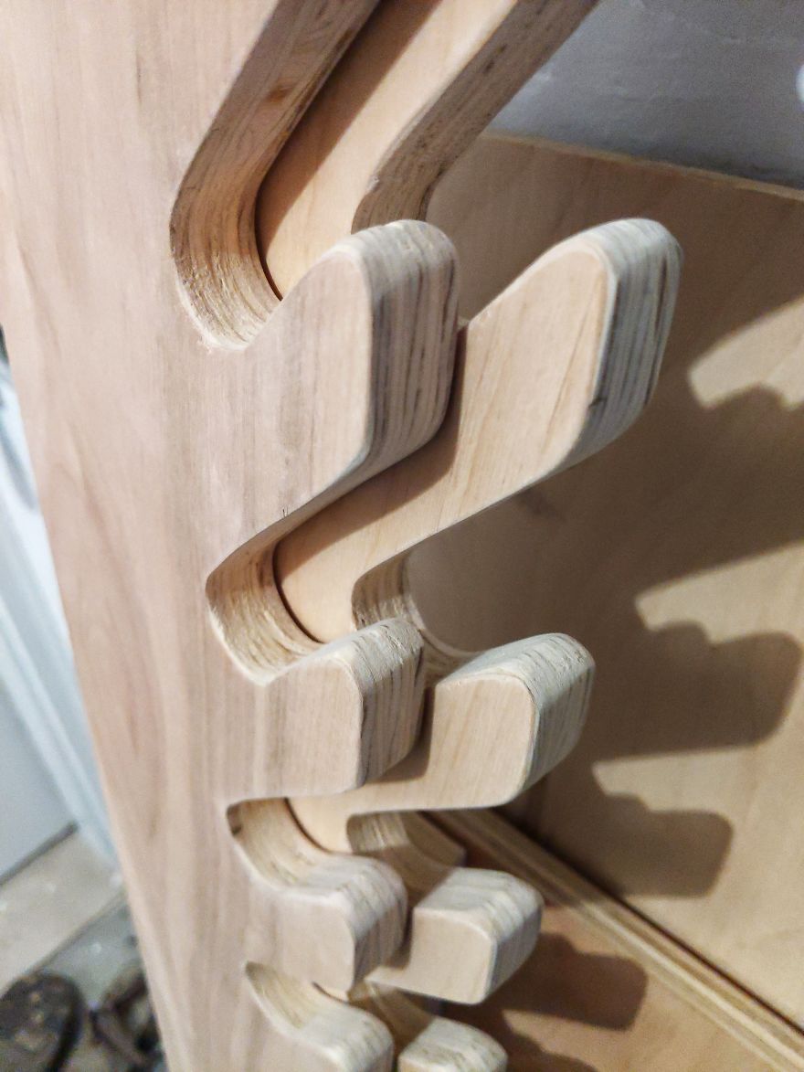 I Made An Adjustable Art Desk With A Wall Mount