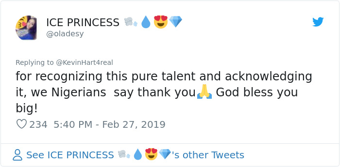 Talented Young Artist Draws Incredibly Realistic Portrait Of Kevin Hart, Can't Believe He Actually Responds On Twitter Talented Young Artist Draws Incredibly Realistic Portrait Of Kevin Hart, Can't Believe He Actually Responds On Twitter