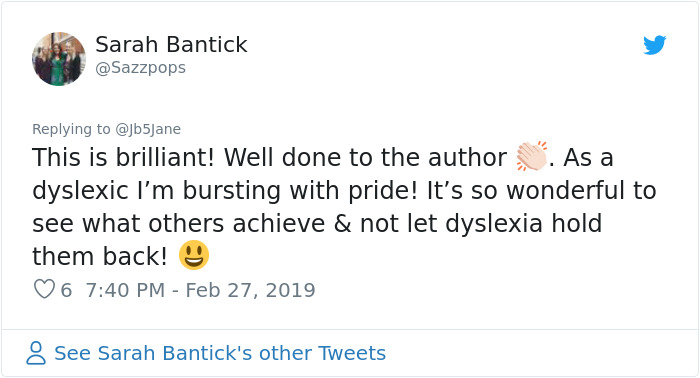 10-Year-Old Stuns Teacher With A Poem About Dyslexia That Can Be Read Forwards And Backwards