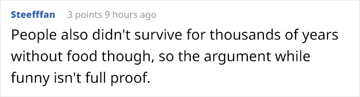 This Person Shows How Flawed Anti-Vaxxer Logic Is By Using It In A Post About Choking On Food