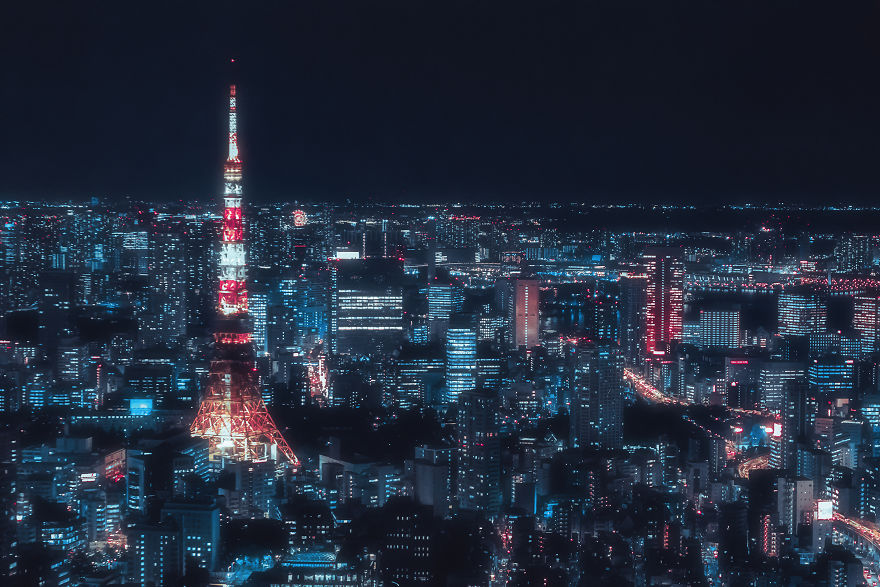 25 Photos From My Trip In The Surreal Tokyo At Night