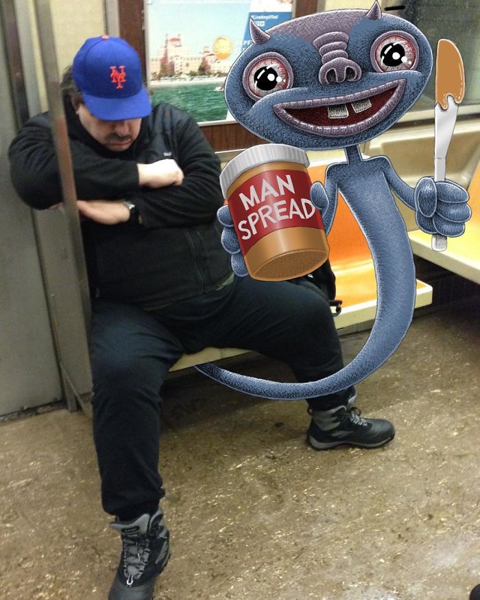 Monsters On The New York Subway In Ben Rubin’s Imagination