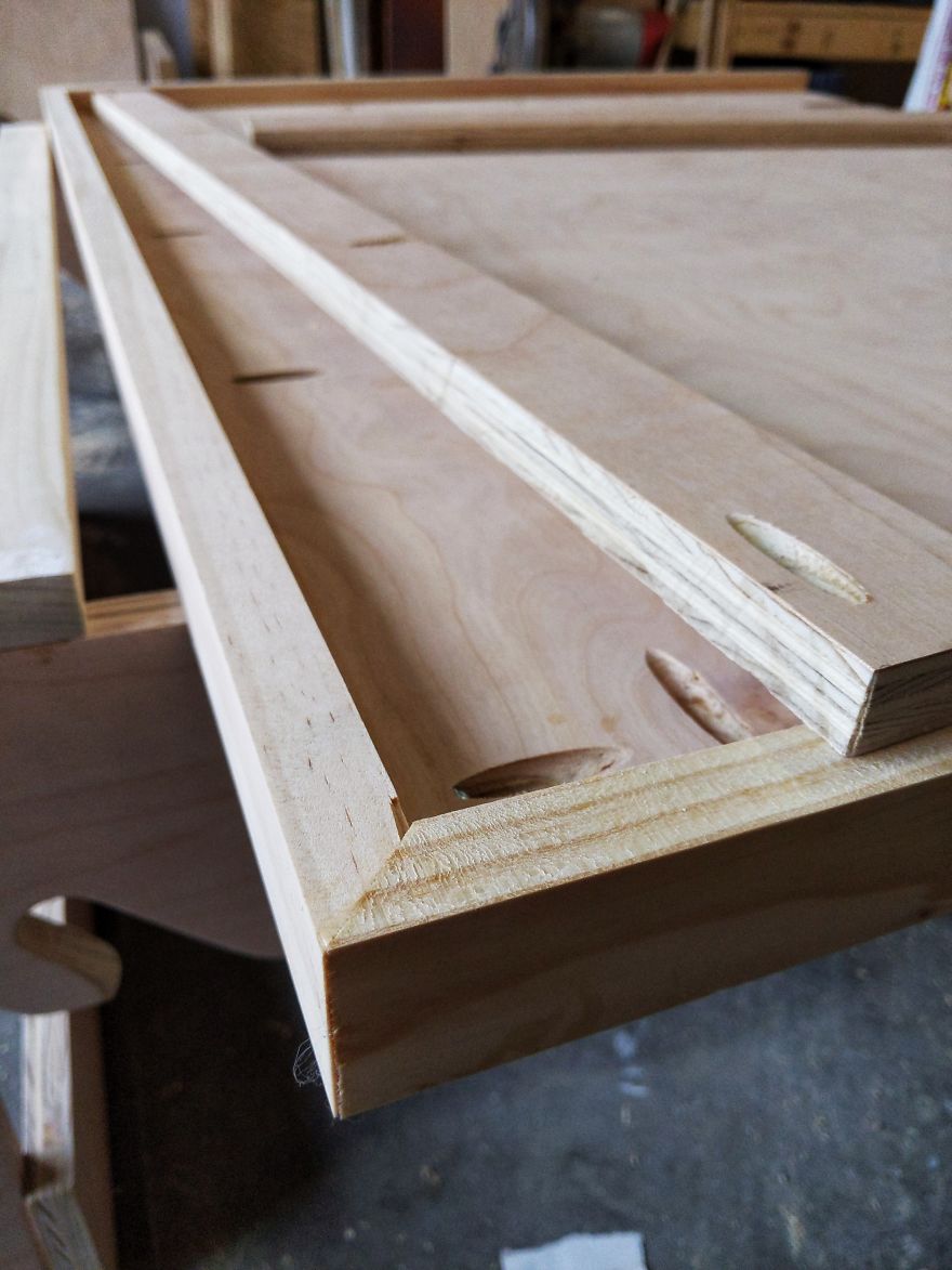 I Made An Adjustable Art Desk With A Wall Mount