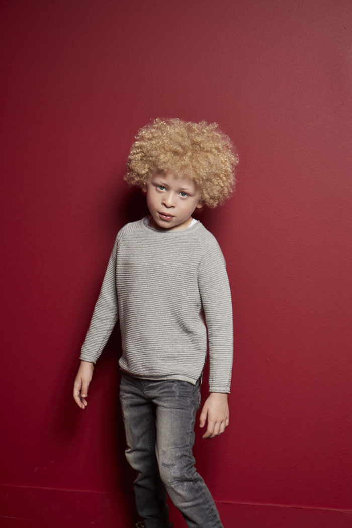 5-Year-Old Albino Boy Becomes Model For Primark After Mum Shares His Pic On Facebook 5-Year-Old Albino Boy Becomes Model For Primark After Mum Shares His Pic On Facebook