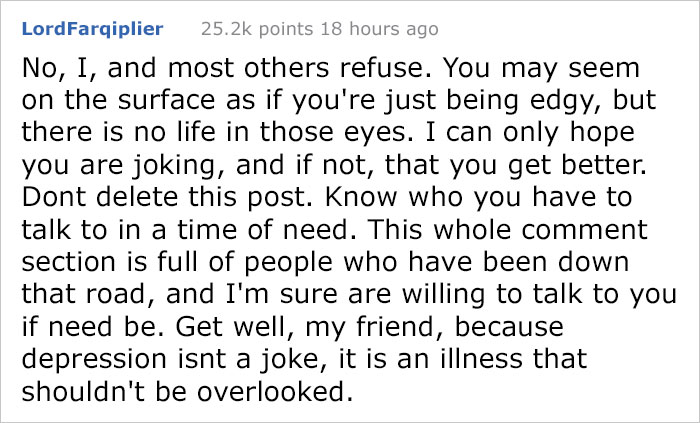 17-Year-Old With Depression Asks r/RoastMe To Roast His Photo So He'd Have A Reason To End It All, Internet Responds