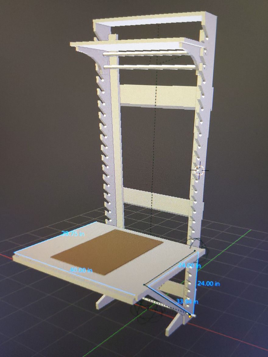 I Made An Adjustable Art Desk With A Wall Mount