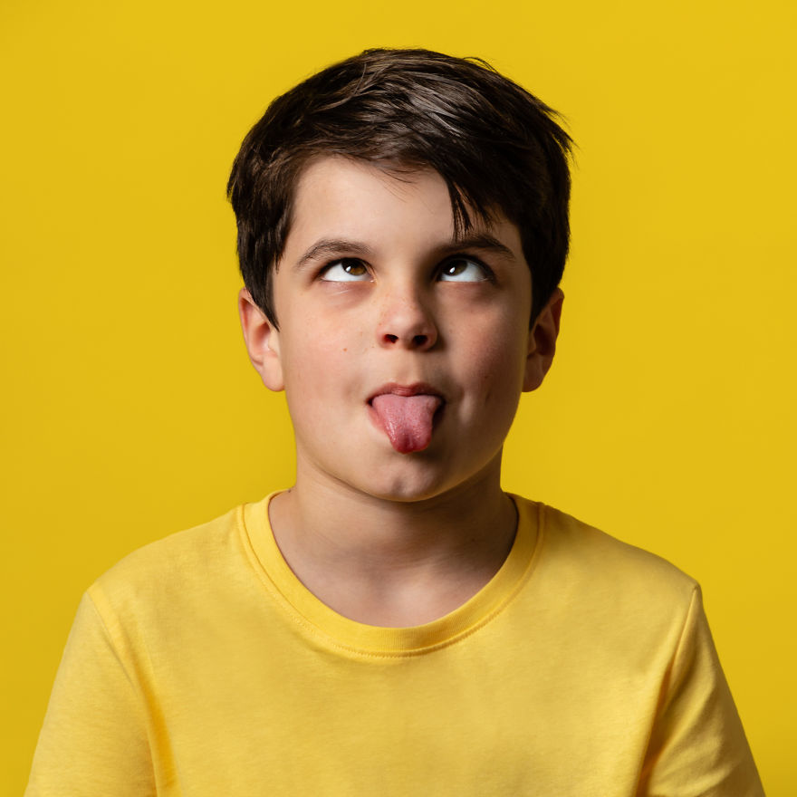 I Photographed 20 Kids As Their Favorite Emoji, And The Results Are So Much Fun