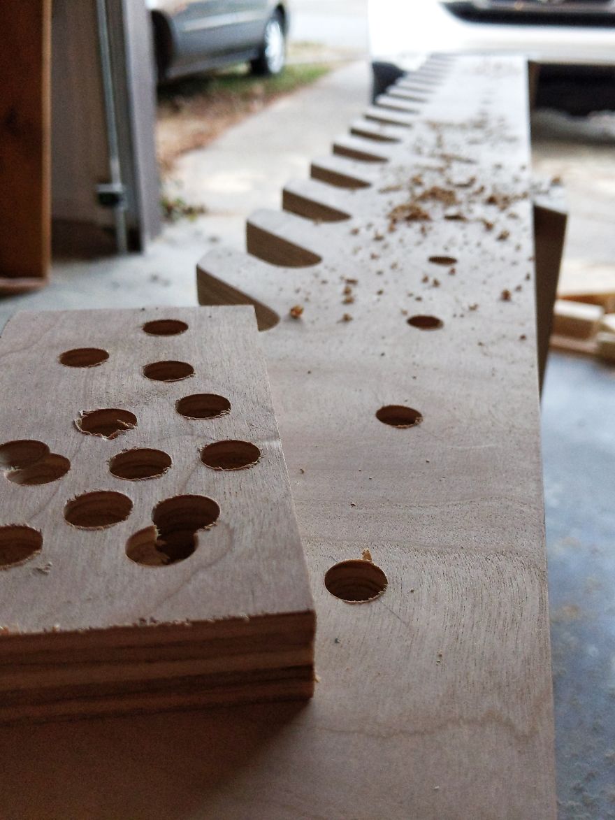 I Made An Adjustable Art Desk With A Wall Mount