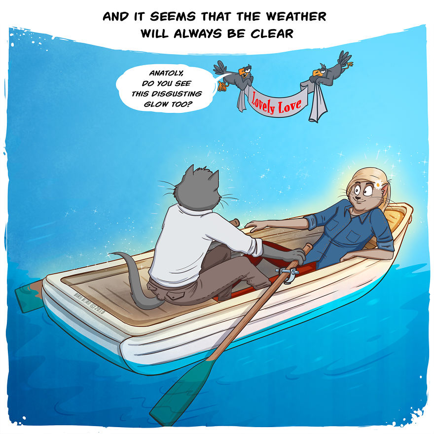 My Comic Story About Cats Depicts What Every Romantic Relationship Deals With My Comic Story About Cats Depicts What Every Romantic Relationship Deals With