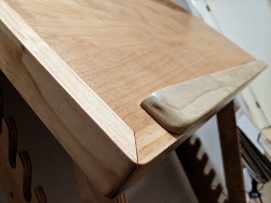 I Made An Adjustable Art Desk With A Wall Mount