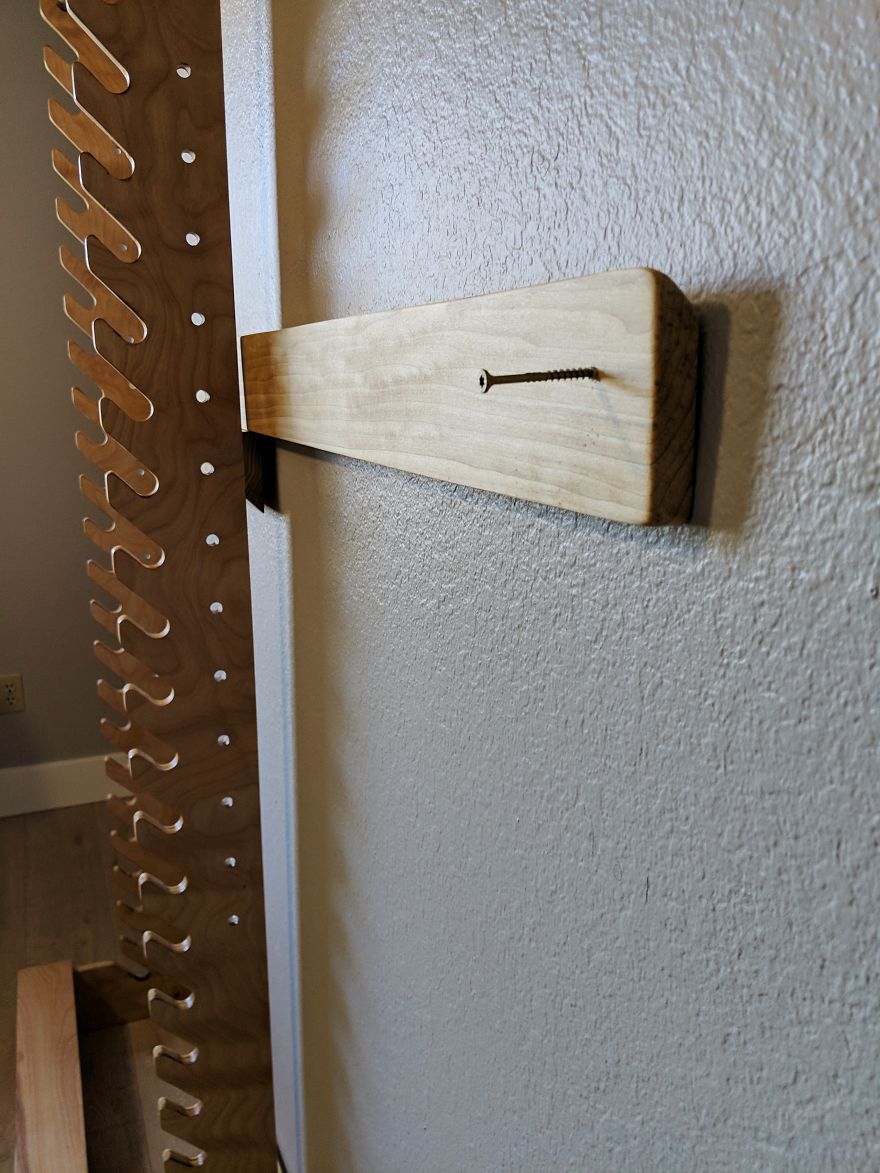 I Made An Adjustable Art Desk With A Wall Mount