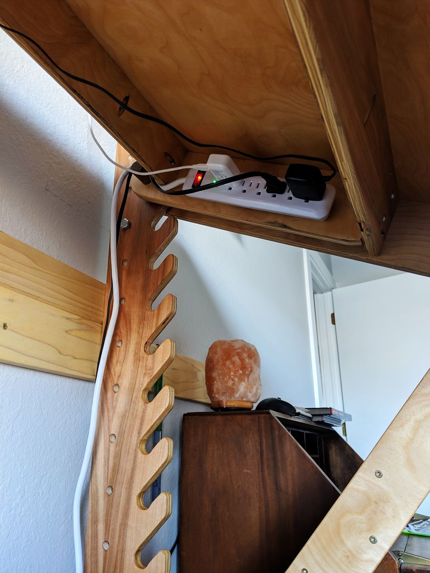 I Made An Adjustable Art Desk With A Wall Mount