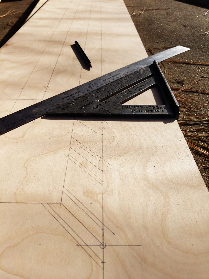 I Made An Adjustable Art Desk With A Wall Mount