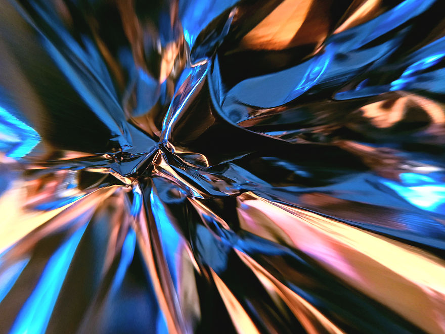 Getting Creative With My Phone, A Macro Lens And Some Tinfoil.