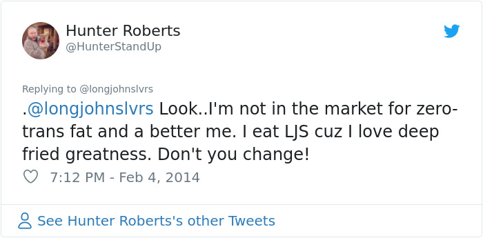 People Love This Hilarious Lover's Quarrel Between A Stand-Up Comedian And A Fast Food Chain