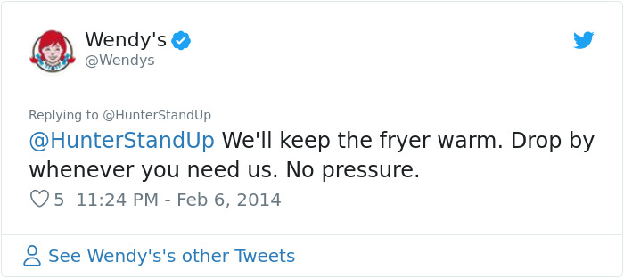 People Love This Hilarious Lover's Quarrel Between A Stand-Up Comedian And A Fast Food Chain