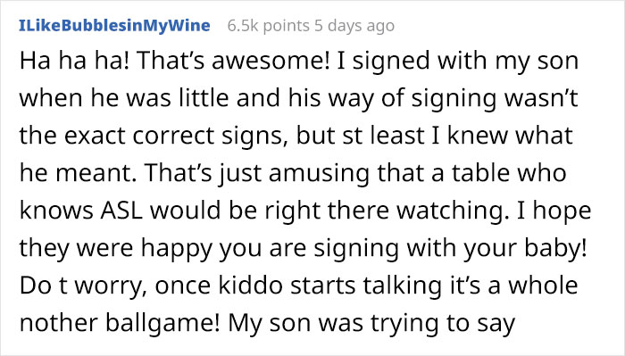 'She’s Calling You ‘Dumb’ And Telling You She Wants To Drink Alcohol': Mom Hilariously Fails At Teaching Her Baby Sign Language