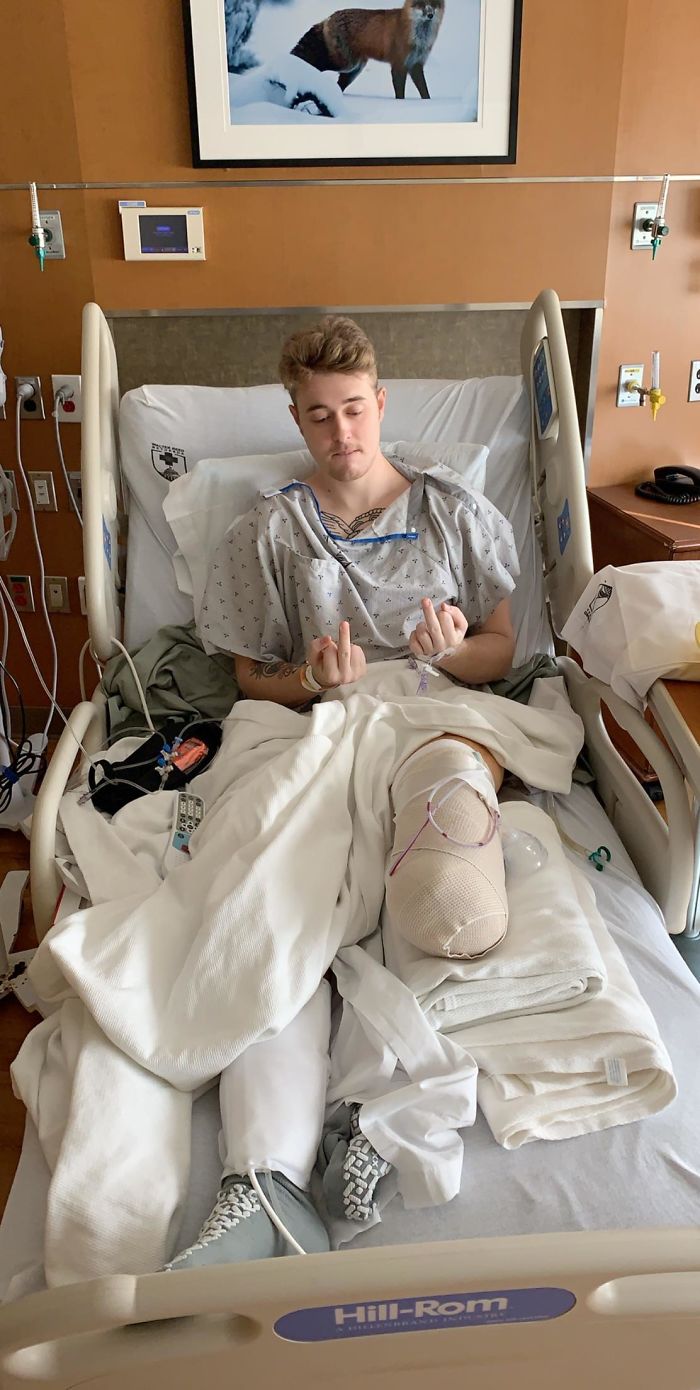Just Had My Leg Amputated. It’s Whatever, I Didn’t Want It Anyway