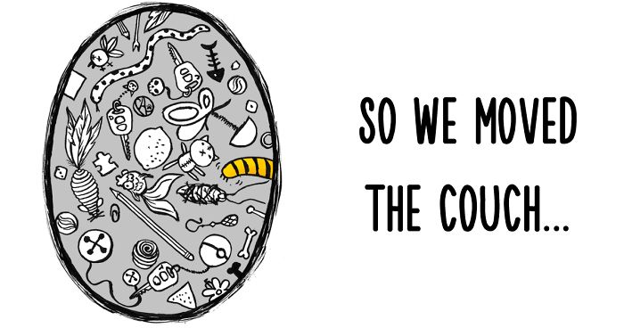 My Girlfriend Turns Our Life With 3 Cats And A Dog Into Humorous Illustrations (20 Pics)