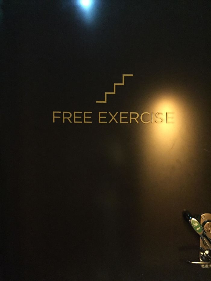 The Stairs In A Swedish Hotel