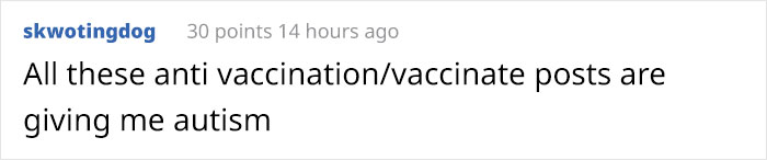 This Person Shows How Flawed Anti-Vaxxer Logic Is By Using It In A Post About Choking On Food This Person Shows How Flawed Anti-Vaxxer Logic Is By Using It In A Post About Choking On Food