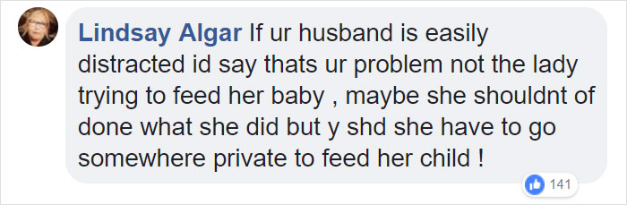 Woman Complains This Mom's Breastfeeding Is 'Distracting' Her Husband So She Squirts Her Boob At Her